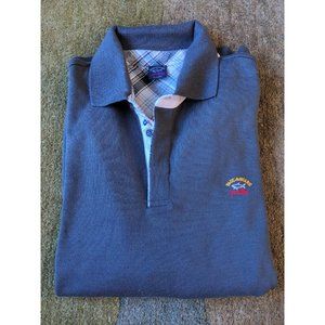 Paul & Shark Yachting Men's Wool Long Sleeve Polo  XXL